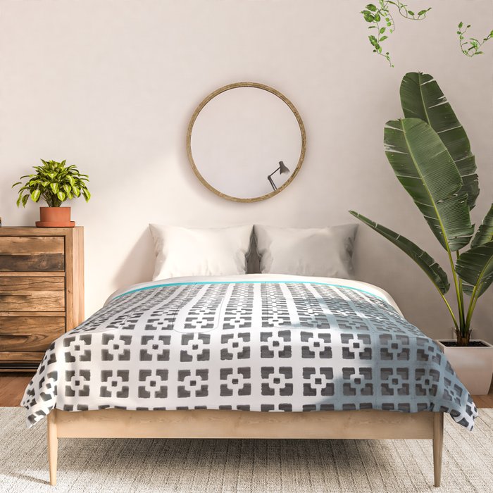 Parker Palm Springs with Palm Tree Shadow Comforter Gallery Image 3