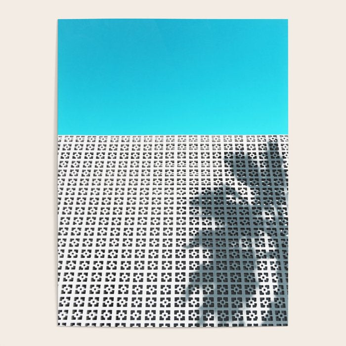 Parker Palm Springs with Palm Tree Shadow Poster Gallery Image 4