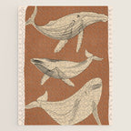 Modern Minimalist Abstract Whales 2 Jigsaw Puzzle Gallery Image 1