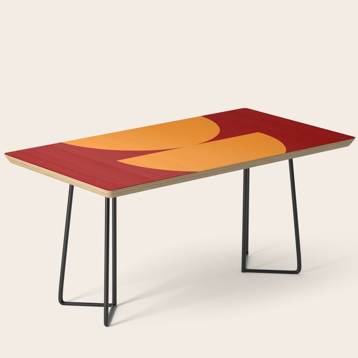 Burnt Umber - Abstract Autumn Sunset Coffee Table Gallery Image 1