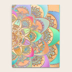 Bohemian Festival Lotus Mandala Notebook Gallery Image 4