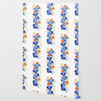 folk spring flowers no2 Wallpaper Gallery Image 2