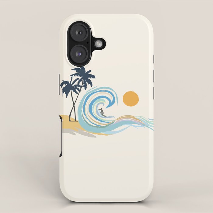 Minimalistic Summer II iPhone Case Gallery Image 1