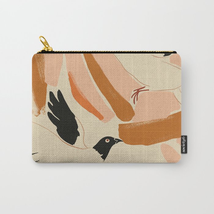 Flying Birds Carry All Pouch Gallery Image 1