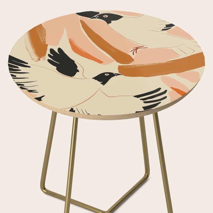Flying Birds Side Table Gallery Image 2