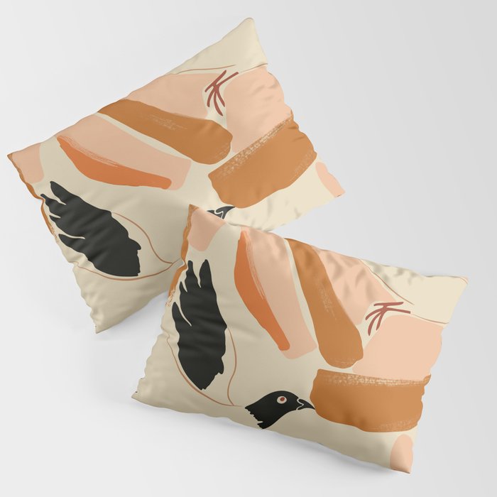 Flying Birds Pillow Sham Gallery Image 3