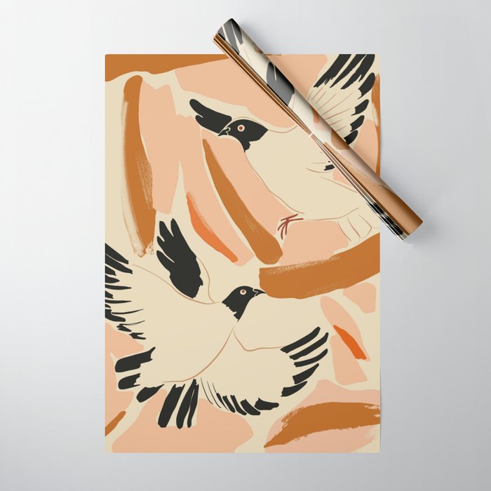 Flying Birds Wrapping Paper Gallery Image 1