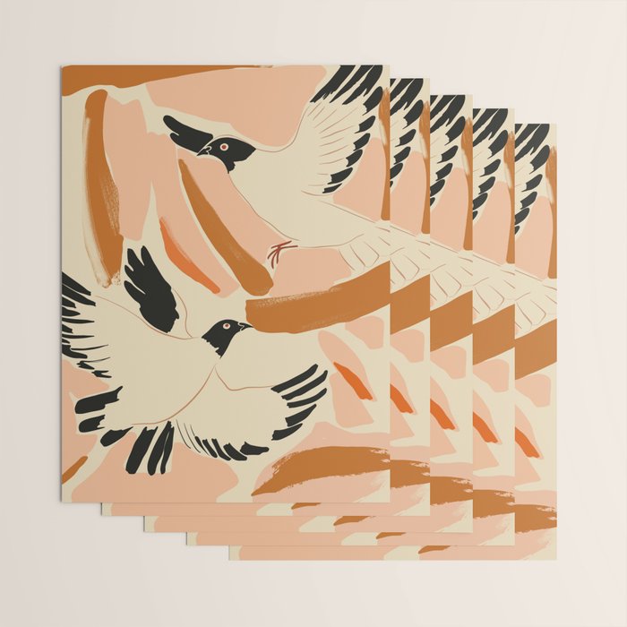 Flying Birds Wrapping Paper Gallery Image 3