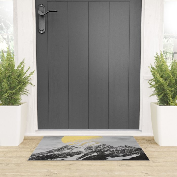 Moon dust mountains Welcome Mat Gallery Image 3