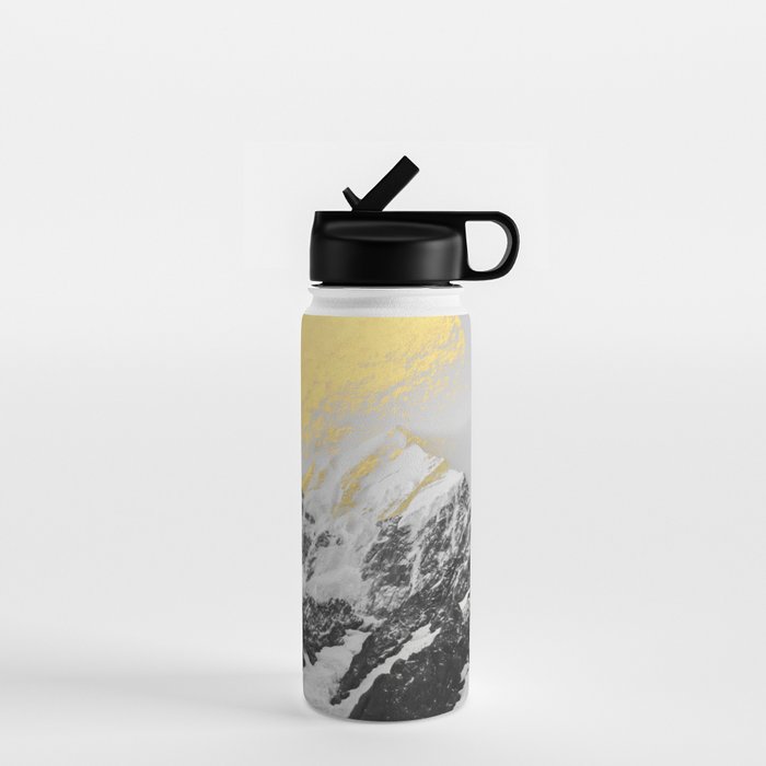 Moon dust mountains Water Bottle Gallery Image 1