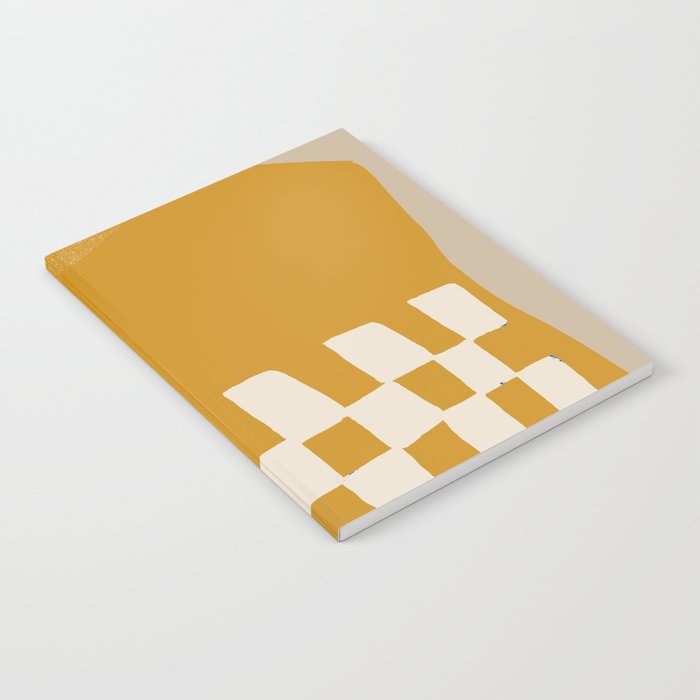 Mustard Shapes Notebook Gallery Image 1