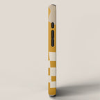 Mustard Shapes iPhone Case Gallery Image 2