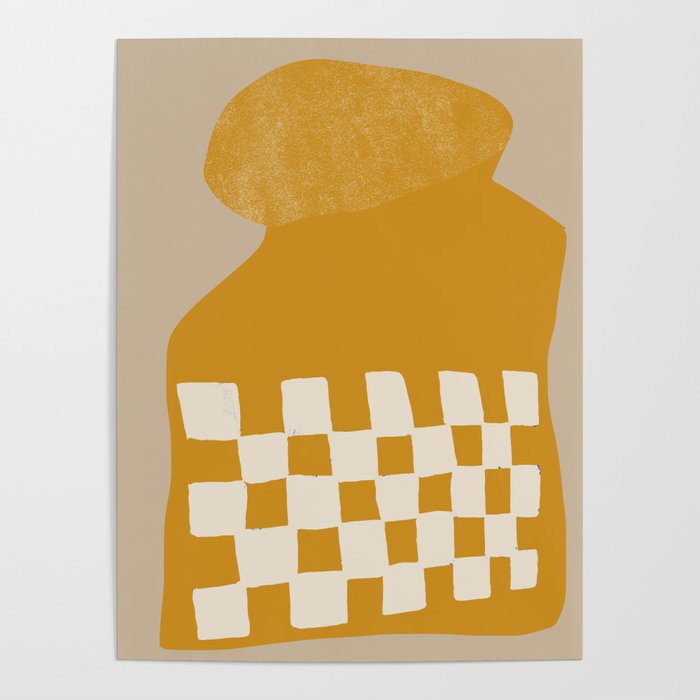 Mustard Shapes Poster Gallery Image 4