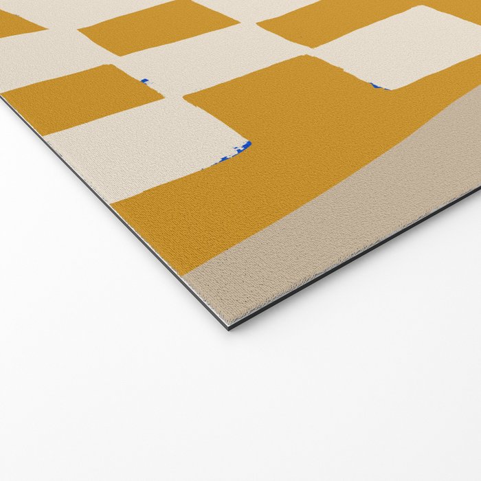 Mustard Shapes Welcome Mat Gallery Image 2