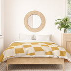 Mustard Shapes Duvet Cover Gallery Image 3
