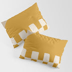 Mustard Shapes Pillow Sham Gallery Image 3
