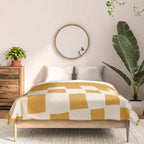 Mustard Shapes Comforter Gallery Image 3