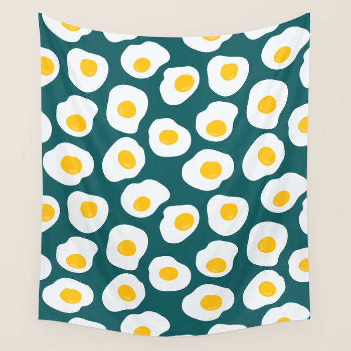 Morning call Wall Tapestry Gallery Image 1