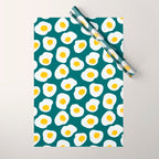 Morning call Wrapping Paper Gallery Image 1