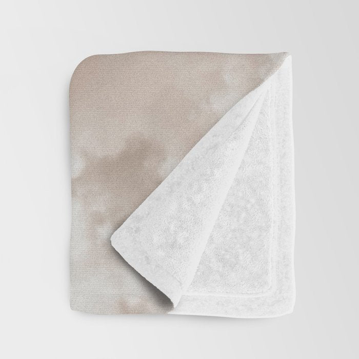 Light Academia Aesthetic white clouds Throw Blanket Gallery Image 3