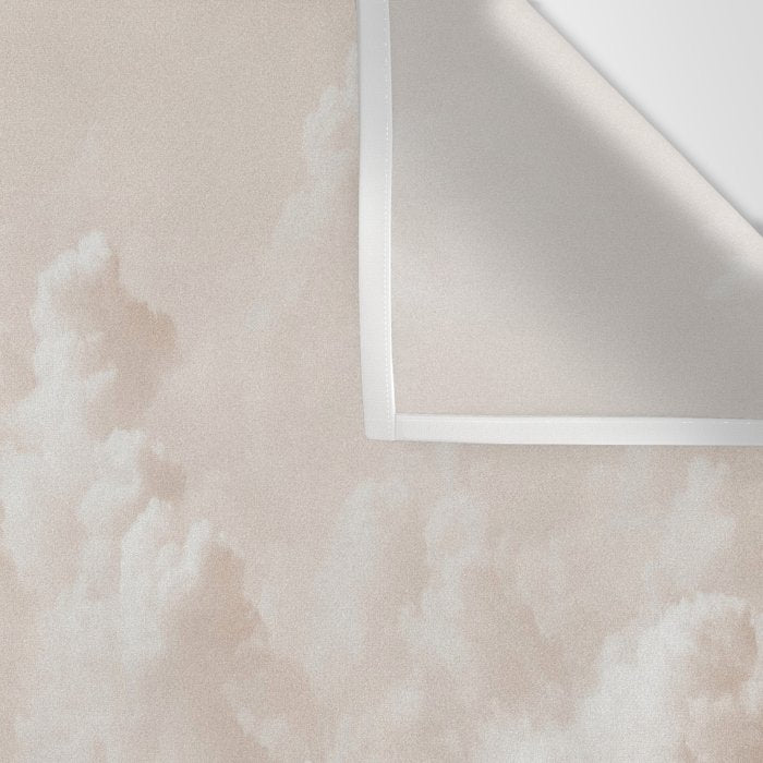 Light Academia Aesthetic white clouds Wall Tapestry Gallery Image 3