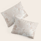 Light Academia Aesthetic white clouds Pillow Sham Gallery Image 3