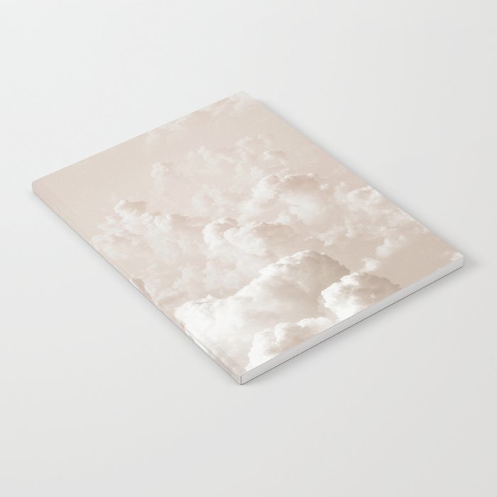 Light Academia Aesthetic white clouds Notebook Gallery Image 1