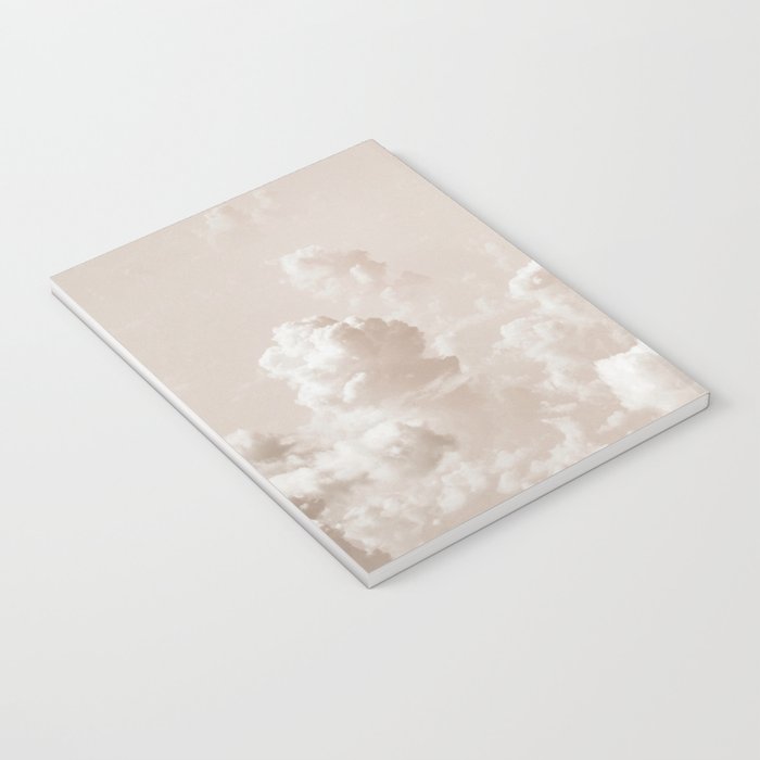 Light Academia Aesthetic white clouds Notebook Gallery Image 3