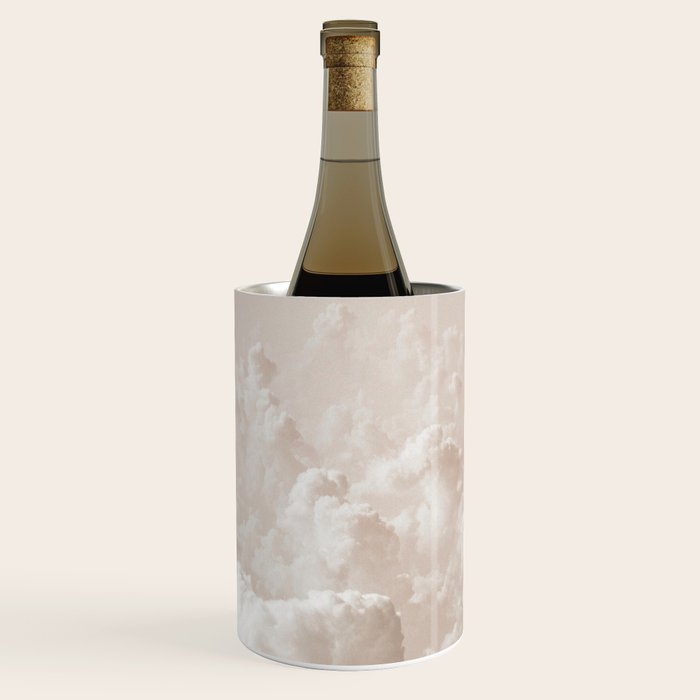 Light Academia Aesthetic white clouds Wine Chiller Gallery Image 3