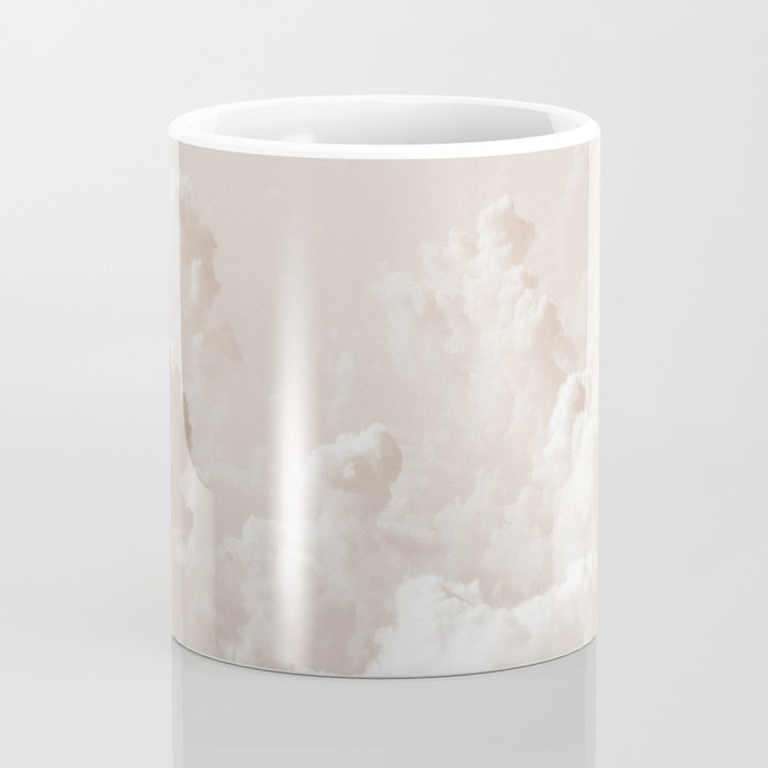 Light Academia Aesthetic white clouds Coffee Mug Gallery Image 4
