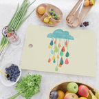 cloudy with a chance of rainbow Cutting Board Gallery Image 2