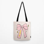 Gemini Bow Tote Bag Gallery Image 2