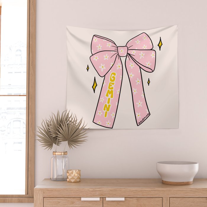 Gemini Bow Wall Tapestry Gallery Image 2