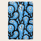 Funny smiling face pattern Cutting Board Gallery Image 1