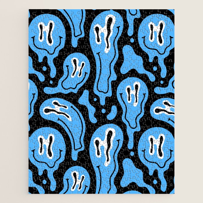 Funny smiling face pattern Jigsaw Puzzle Gallery Image 1
