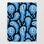 Funny smiling face pattern Poster Gallery Image 4