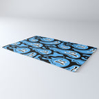 Funny smiling face pattern Rug Gallery Image 3