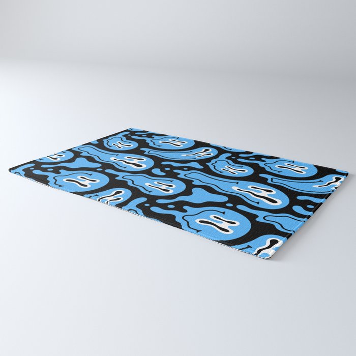 Funny smiling face pattern Rug Gallery Image 3