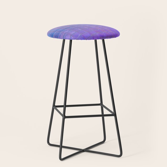 Iridescent Squares Stool Gallery Image 1