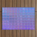 Iridescent Squares Outdoor Rug Gallery Image 1