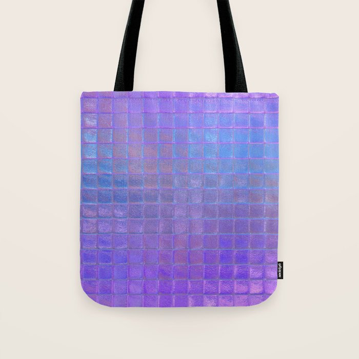 Iridescent Squares Tote Bag Gallery Image 1