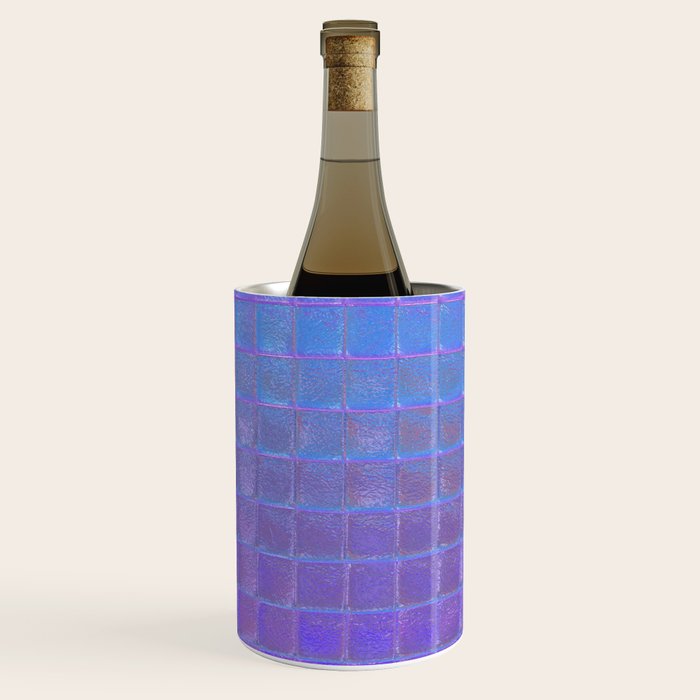 Iridescent Squares Wine Chiller Gallery Image 3