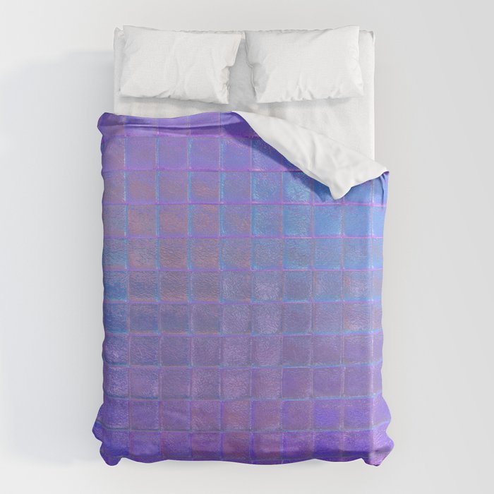 Iridescent Squares Duvet Cover Gallery Image 1