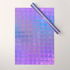 Iridescent Squares Wrapping Paper Gallery Image 1