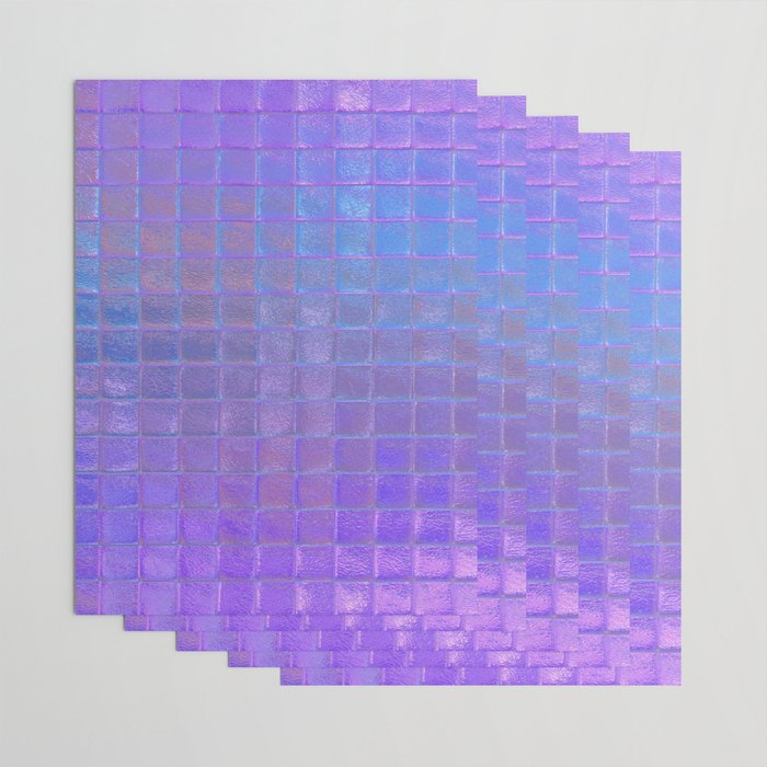 Iridescent Squares Wrapping Paper Gallery Image 3