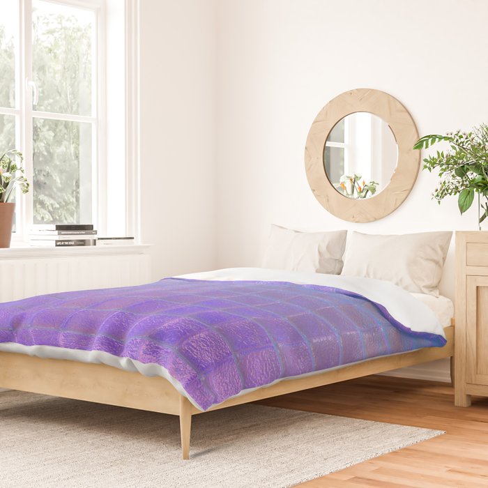 Iridescent Squares Duvet Cover Gallery Image 2