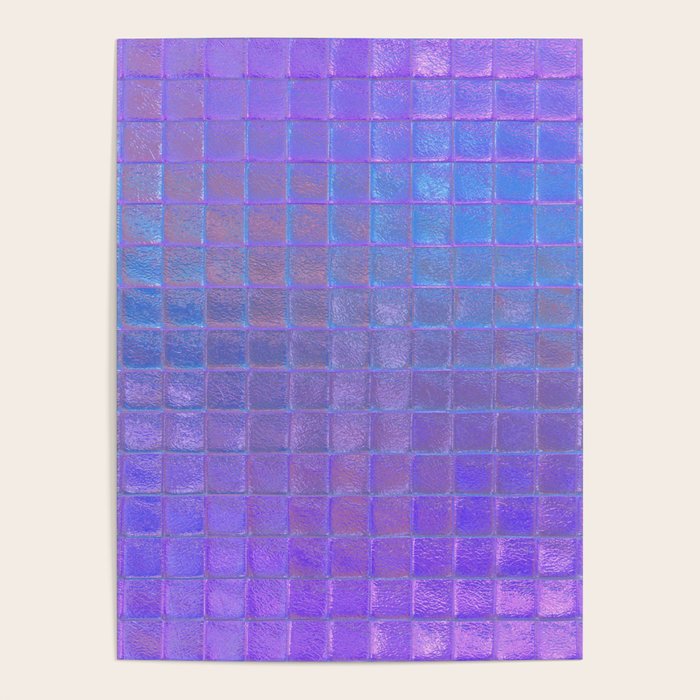Iridescent Squares Poster Gallery Image 4