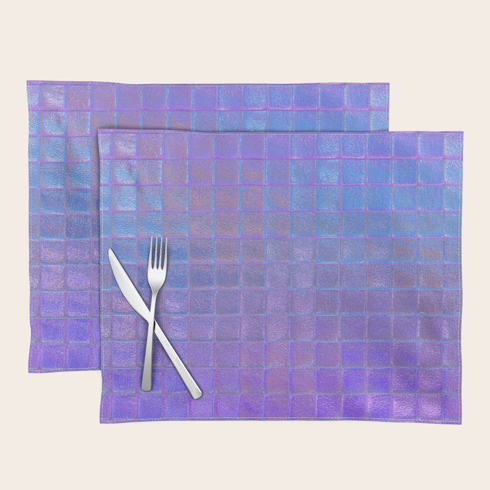 Iridescent Squares Placemat Gallery Image 1