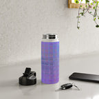 Iridescent Squares Water Bottle Gallery Image 4