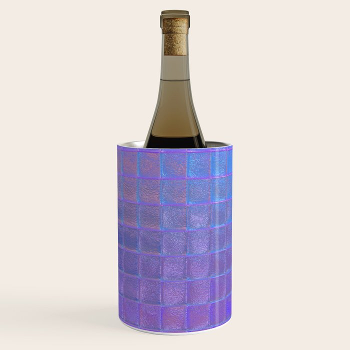 Iridescent Squares Wine Chiller Gallery Image 1